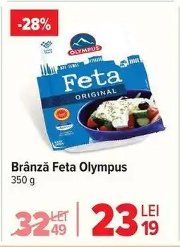 Carrefour Brânză Feta Olympus Ofertă