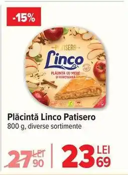 Carrefour Plăcintă Linco Patisero Ofertă