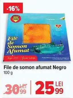 Carrefour File de somon afumat Negro Ofertă