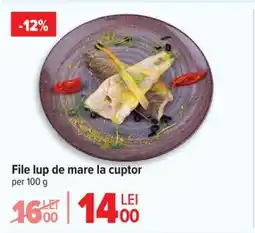 Carrefour File lup de mare la cuptor Ofertă