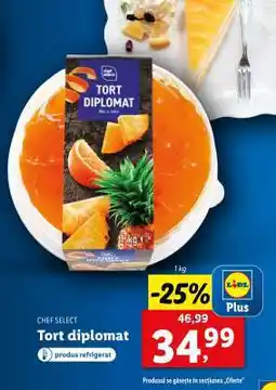 Lidl Tort diplomat Ofertă