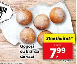 Lidl Gogoși cu brânză de vaci Ofertă