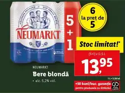 Lidl NEUMARKT Bere blondă Ofertă