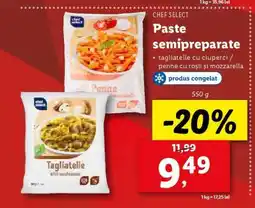 Lidl CHEF SELECT Paste semipreparate Ofertă