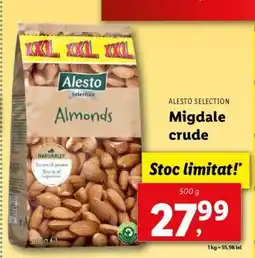 Lidl Alesto Selection Migdale crude Ofertă