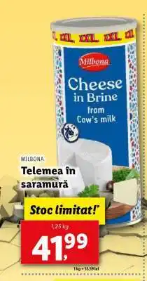 Lidl Milbona Telemea în saramură Ofertă