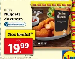 Lidl Culinea Nuggets de curcan Ofertă