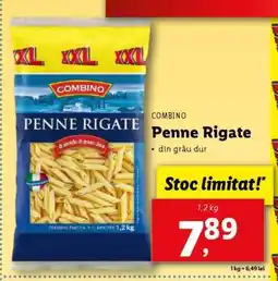 Lidl Penne Rigate Ofertă