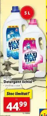 Lidl MAXITRAT Detergent lichid Ofertă