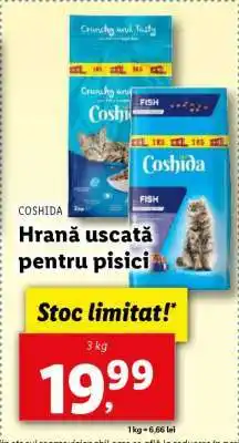 Lidl Coshida Hrană uscată pentru pisici Ofertă