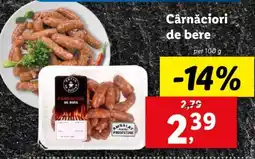 Lidl Cârnațiori de bere Ofertă