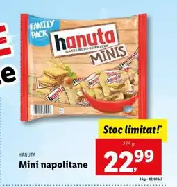 Lidl Mini napolitane Ofertă