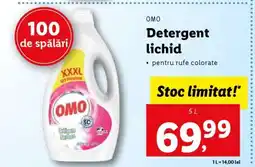Lidl OMO Detergent lichid Ofertă