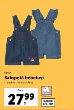 Lidl Salopetă bebeluși Ofertă