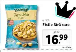 Lidl Fistic fără sare Ofertă