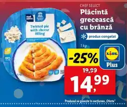 Lidl Plăcintă grecească cu brânză Ofertă