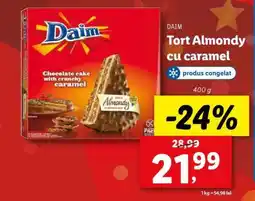 Lidl Tort Almondy cu caramel Ofertă