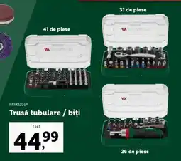 Lidl PARKSIDE Trusă tubulară / biți Ofertă