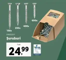 Lidl PARKSIDE Șuruburi Ofertă