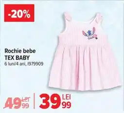 Carrefour Rochie bebe, TEX BABY Ofertă