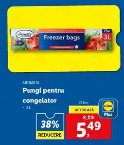 Lidl Pungi pentru congelator Ofertă