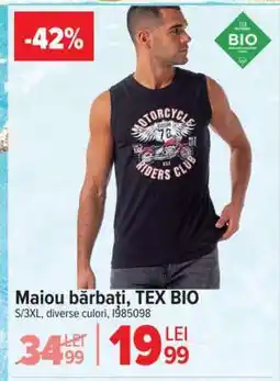 Carrefour Maiou bărbați, TEX BIO Ofertă