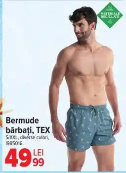 Carrefour Bermude bărbați, TEX Ofertă