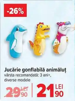 Carrefour Jucărie gonflabilă animăluț Ofertă