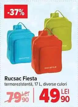 Carrefour Rucsac Fiesta Ofertă