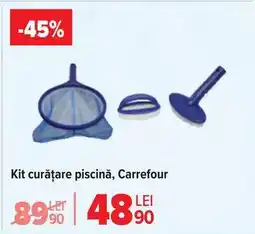 Carrefour Kit curățare piscină, Carrefour Ofertă