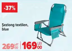 Carrefour Şezlong textilen, blue Ofertă
