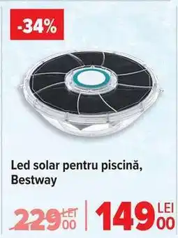 Carrefour Led solar pentru piscină, Bestway Ofertă