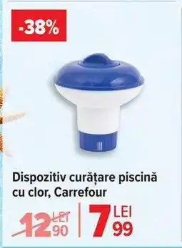 Carrefour Dispozitiv curățare piscină cu clor, Carrefour Ofertă