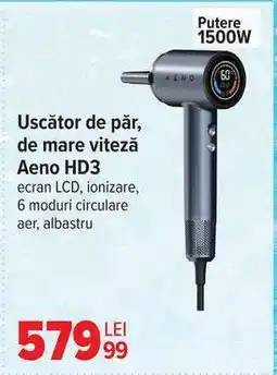 Carrefour Uscător de păr Aeno HD3 Ofertă