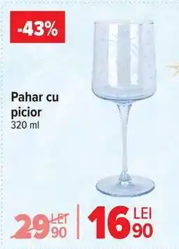 Carrefour Pahar cu picior Ofertă