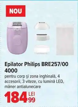 Carrefour Epilator Philips BRE257/00 4000 Ofertă