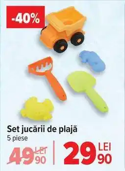 Carrefour Set jucării de plajă Ofertă