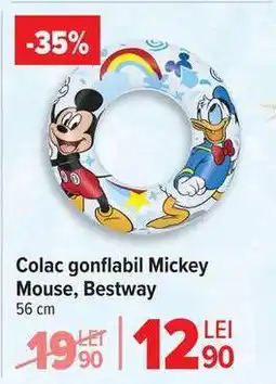 Carrefour Colac gonflabil Mickey Mouse, Bestway Ofertă