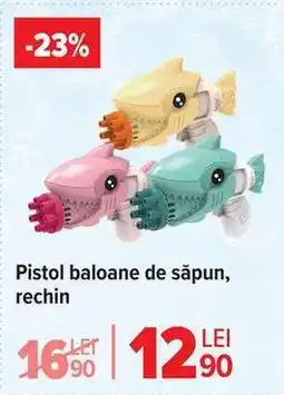 Carrefour Pistol baloane de săpun, rechin Ofertă