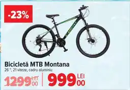 Carrefour Bicicletă MTB Montana Ofertă