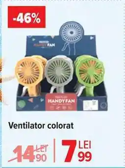 Carrefour Ventilator colorat Ofertă