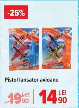 Carrefour Pistol lansator avioane Ofertă
