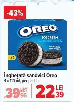 Carrefour Înghețată sandvici Oreo Ofertă
