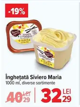 Carrefour Înghețată Siviero Maria Ofertă
