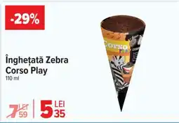 Carrefour Înghețată Zebra Corso Play Ofertă