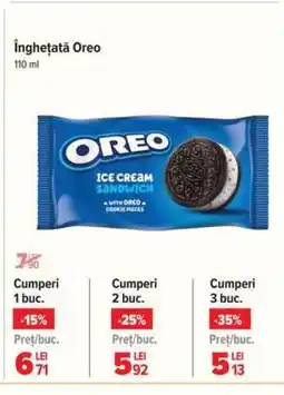 Carrefour Înghețată Oreo Ofertă