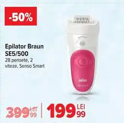 Carrefour Epilator Braun SE5/500 Ofertă