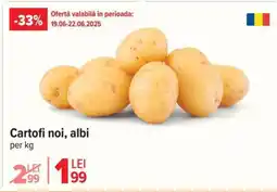 Carrefour Cartofi noi albi Ofertă