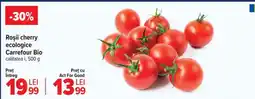 Carrefour Roșii cherry ecologice Carrefour Bio Ofertă