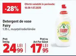 Carrefour Detergent de vase Fairy Ofertă